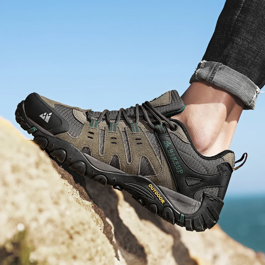 W&W Mode | Niedrig Wasserabweisende Wanderschuhe Mit Robuster Sohle Für Herren