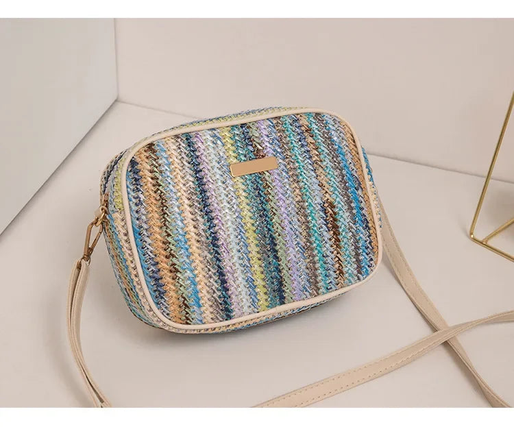 WW | Moderne, Sommerliche, Elegante, Mehrfarbige Umhängetasche Für Damen