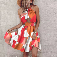 WW | Stylisches Sommer Boho Halter Kleid