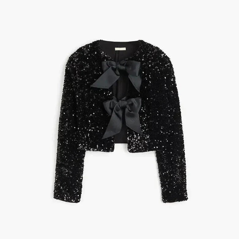 WW | Glitzernde Jacke Im Aktuellen Modestil