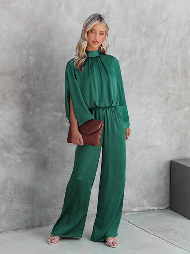 WW | Fließender Eleganter Jumpsuit Weitbein