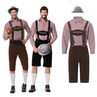 WW | Herren Trachten Lederhose Mit Hosenträgern Perfekt Für Oktoberfest Und Volksfeste
