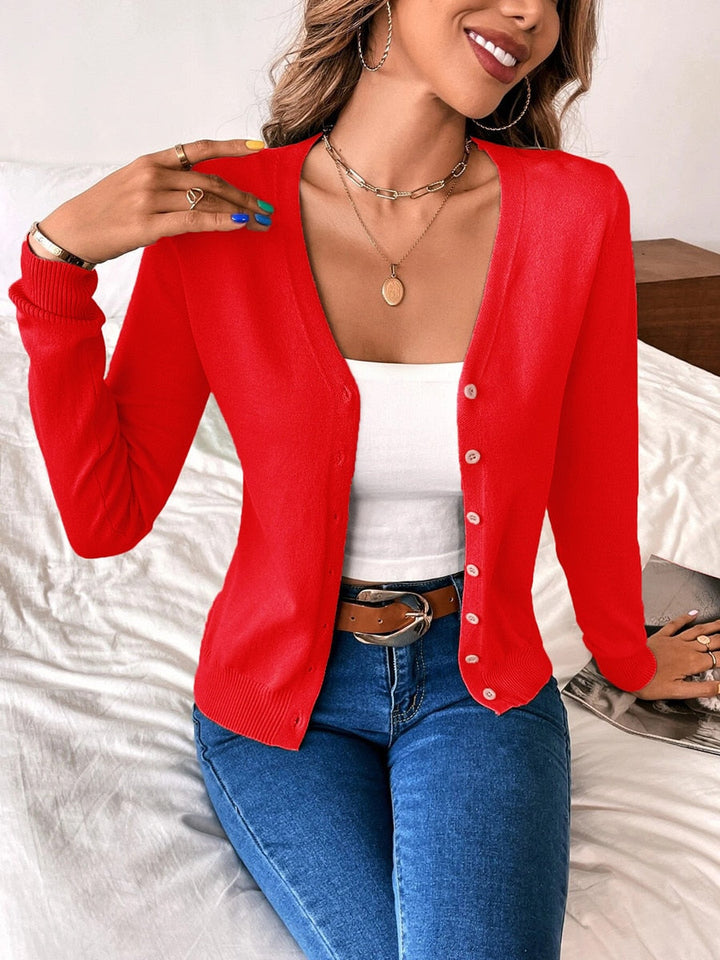 W&W Mode | Leichter Stylischer Strickjacke Für Frauen