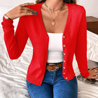 WW | Leichter Stylischer Strickjacke Für Frauen