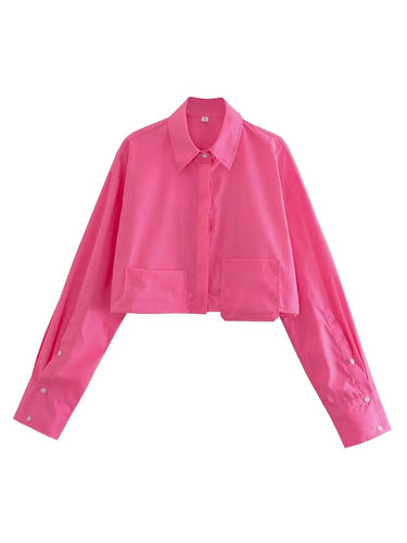 WW | Kurz Übergröße Bluse