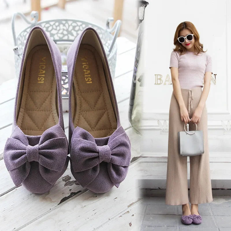 W&W Mode | Damen Komfortable & Stilvolle Freizeitslipper Mit Schleife