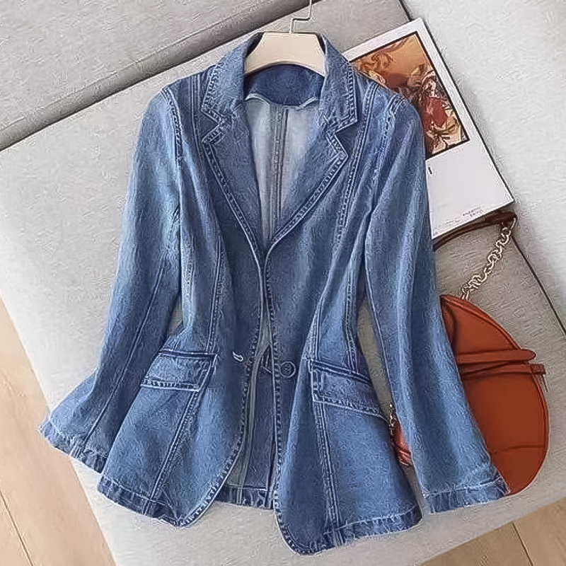 W&W Mode | Moderner Denim Blazer