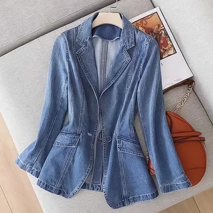 W&W Mode | Moderner Denim Blazer