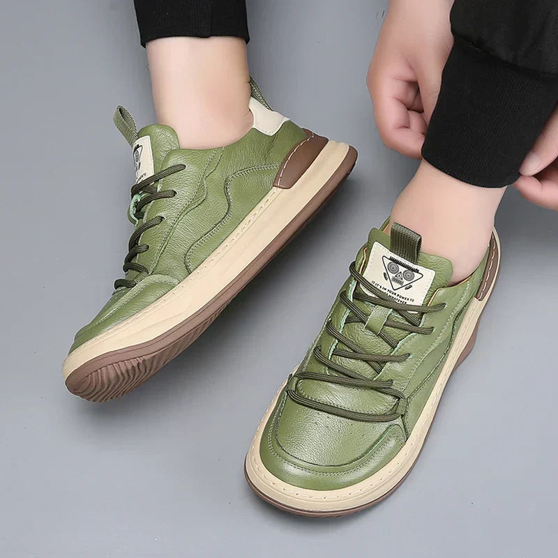 W&W Mode | Echtleder Sneaker