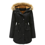 Parka mit Pelz