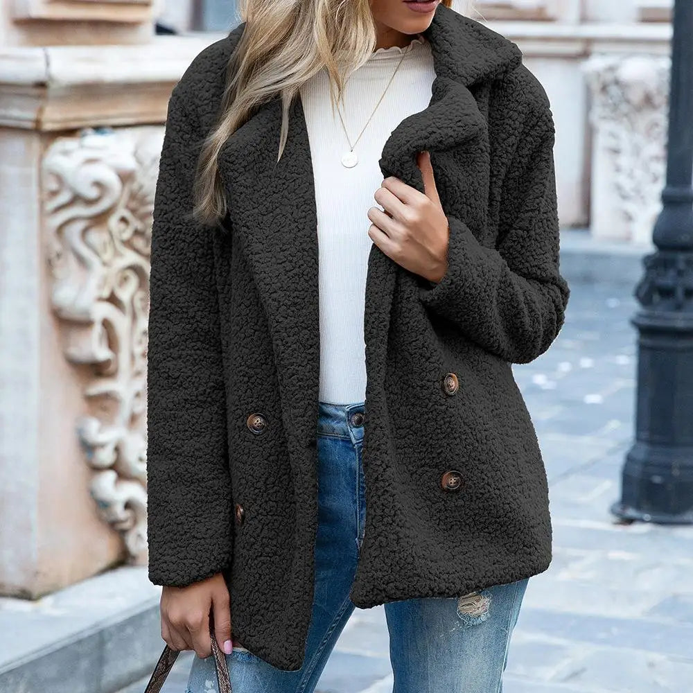 W&W Mode - Damen Sherpa Mantel