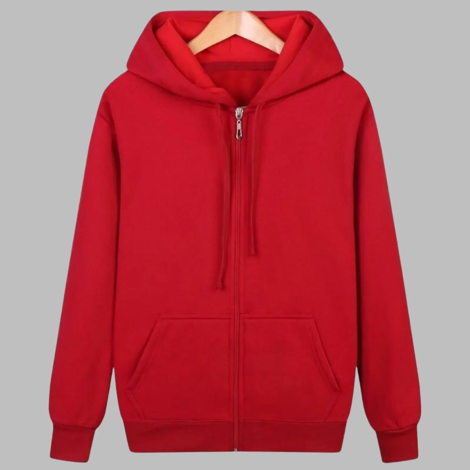 WW | Bequeme Herren Kapuzenpulli Mit Reißverschluss Für Den Täglichen Gebrauch