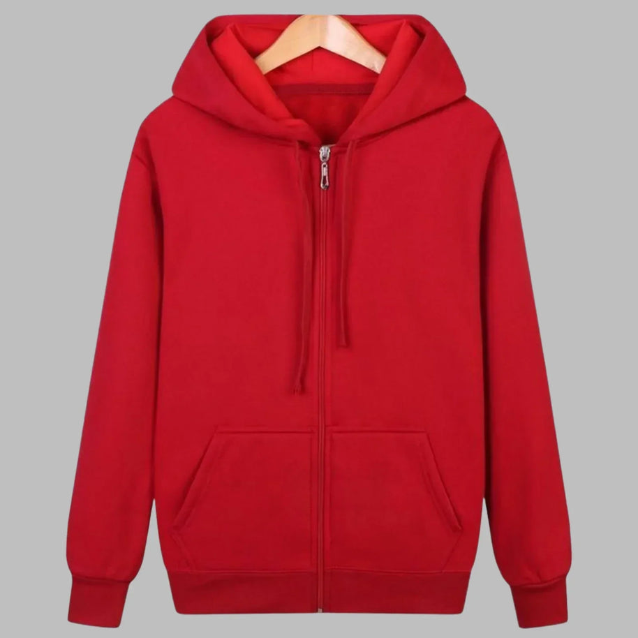 WW | Bequeme Herren Kapuzenpulli Mit Reißverschluss Für Den Täglichen Gebrauch