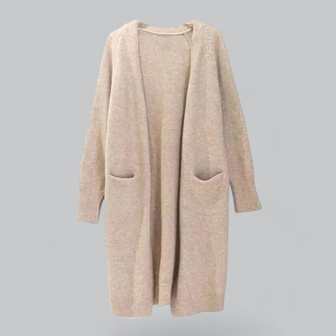 W&W Mode | Klassische lange Damenstrickjacke