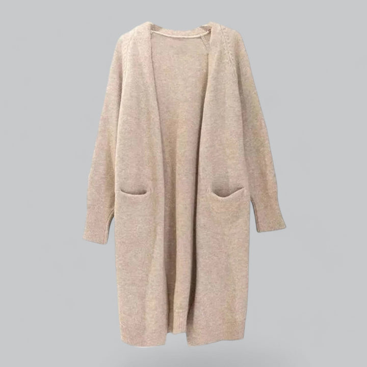W&W Mode | Klassische lange Damenstrickjacke