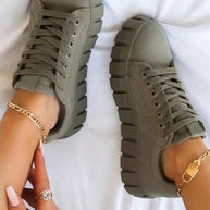 WW | Modische Orthopädische Damen Trainingsschuhe Mit Plateausohle