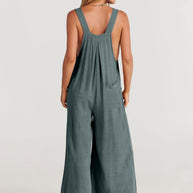 Rosabella™️ - Ärmelloser Jumpsuit mit Weitem Bein
