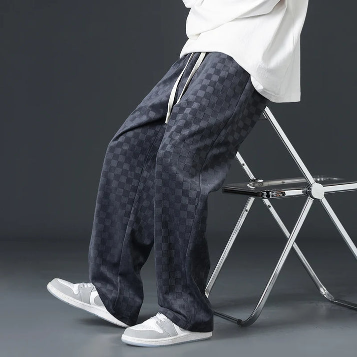 W&W Mode | Stylische Jogginghose Mit Karomuster