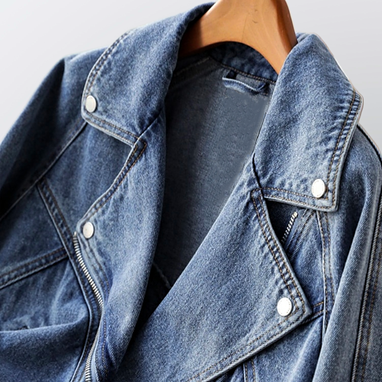 W&W Mode | Weinlese Denimjacke