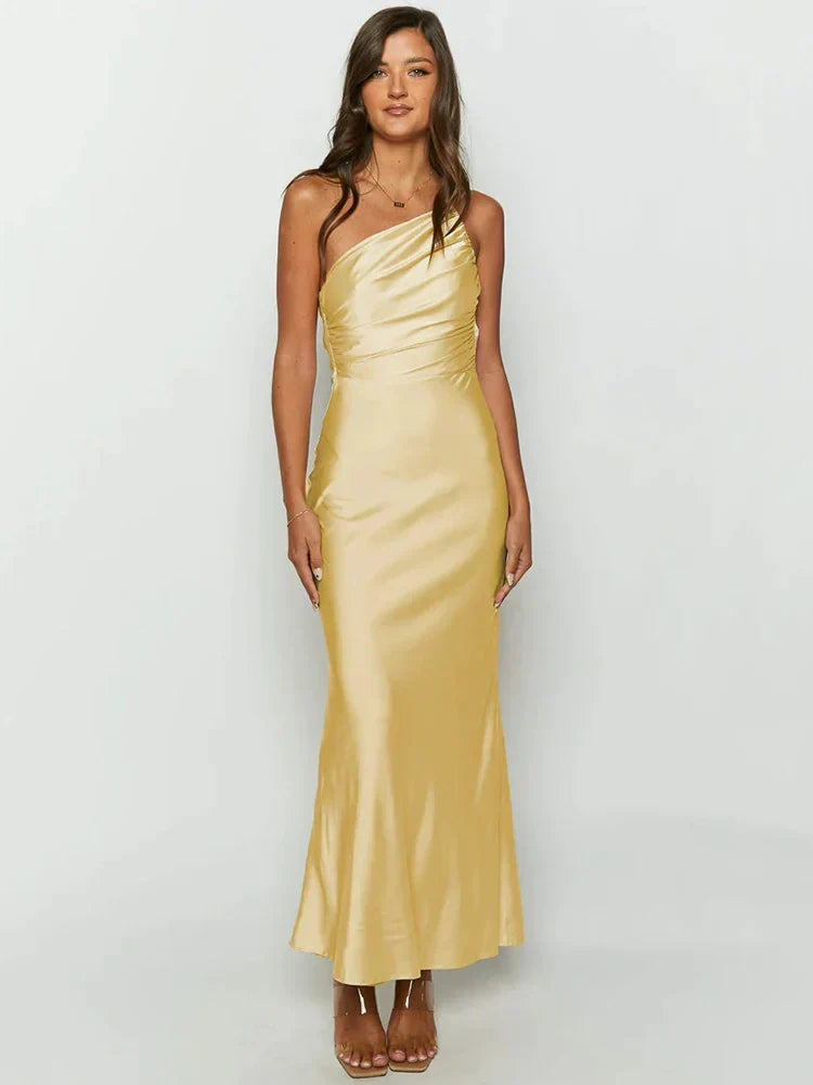 WW | Elegantes Maxikleid ohne Rücken für einen raffinierten Look