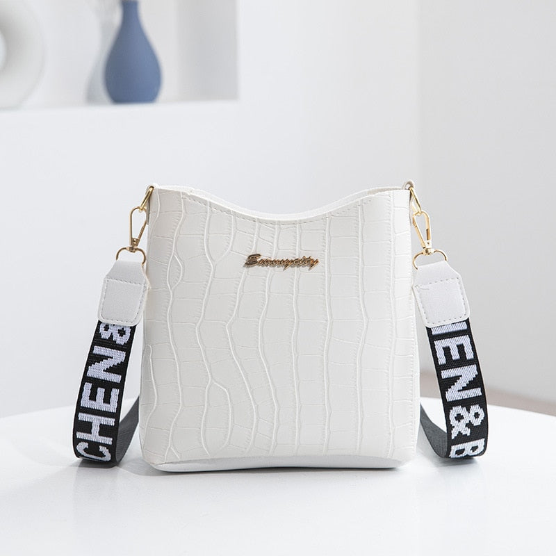 W&W Mode Jaunty Umhängetasche | Damen Mini Crossbody Eimer Handtasche