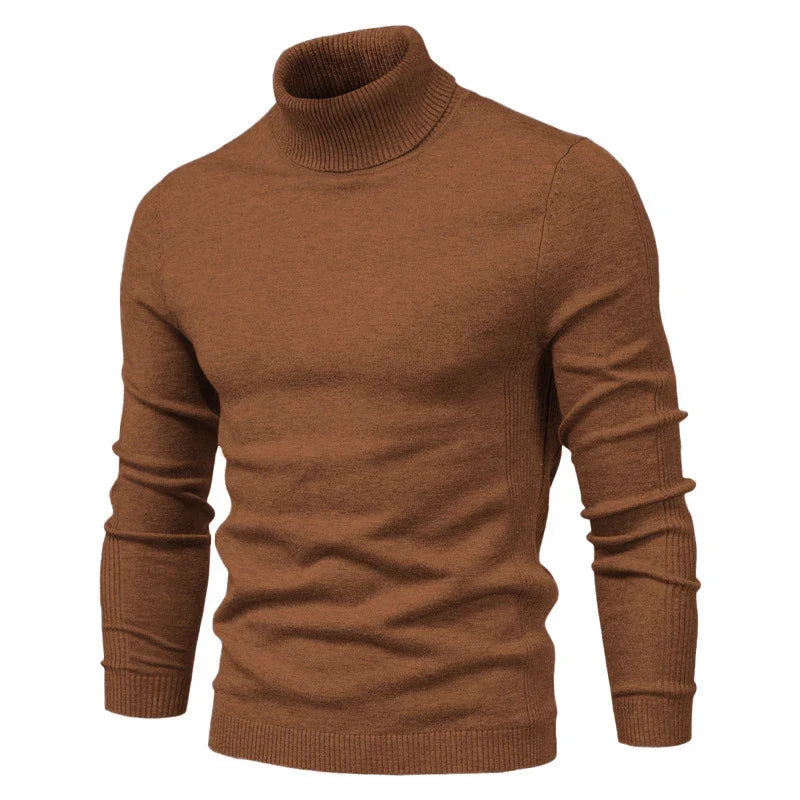 WOLFF | Herren Rollkragenpullover aus hochwertigem Material