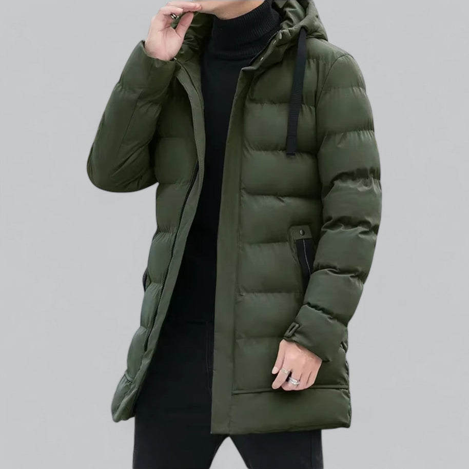 WW | Elegante lange Winterjacke für Männer