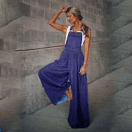 WW | Boho Oversize Denim Latzhose