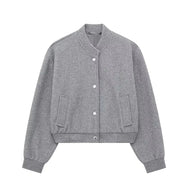 WW | Stilvolles Cropped Bomberjacke