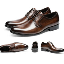 WW | Schnürschuhe Italiano Derbi Leder Anzugschuhe Herren