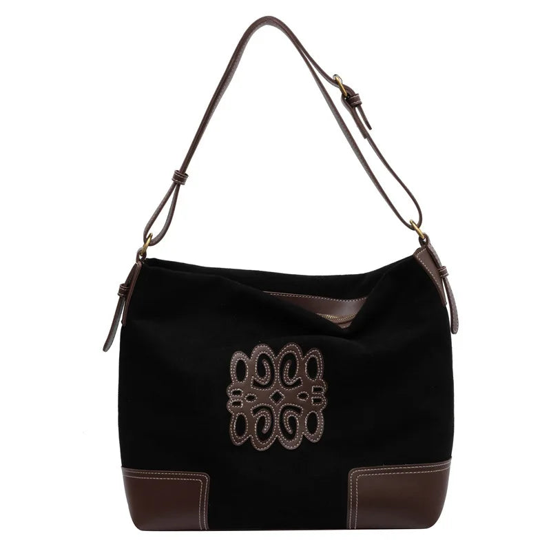 WW | Damen Luxus Marke Messenger Taschen Retro Braun Crossbody Tote Taschen Eimer Clutch Tasche Einkauf Große Kapazität Reisetasche