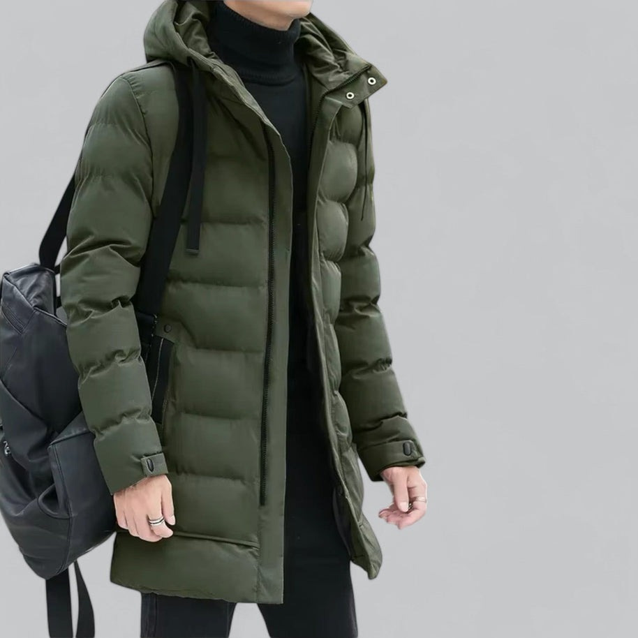 WW | Elegante lange Winterjacke für Männer