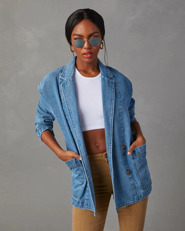 W&W Mode | Stilvoller Jeansblazer