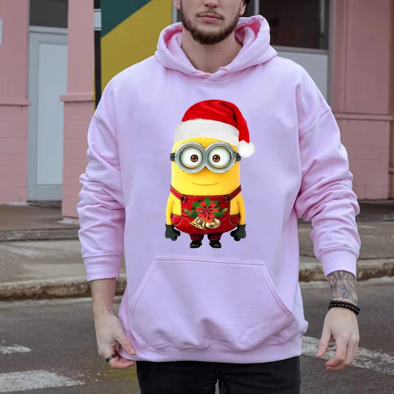 Wolff | Hoodie mit Weihnachtsmotiv