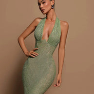 Leona Maxikleid - Luftiges Sommerkleid mit fließendem Stoff & femininer Silhouette