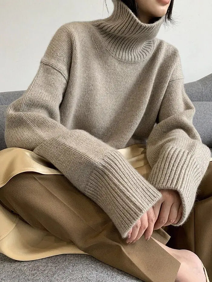 Warmer Kaschmir-Pullover für Damen
