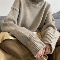 Warmer Pullover aus Kaschmir