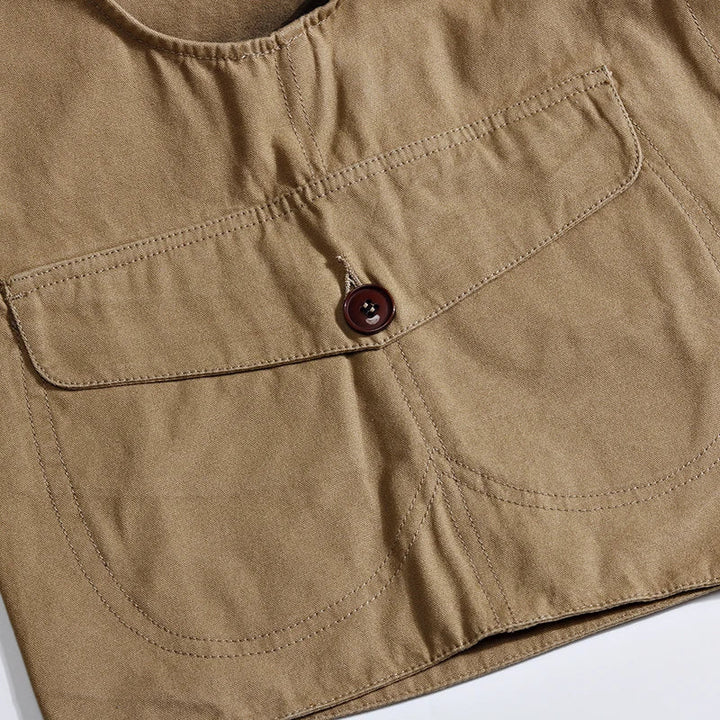 W&W Mode | Freizeitweste Mit Mehreren Taschen Für Herren