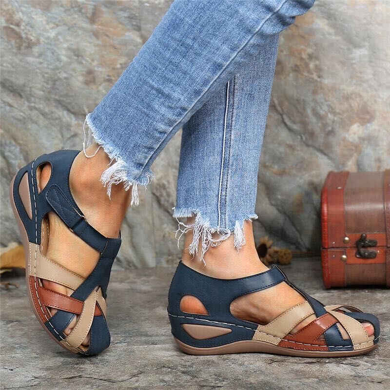 W&W Mode | Vintage-Sandalen - Eleganter Komfort