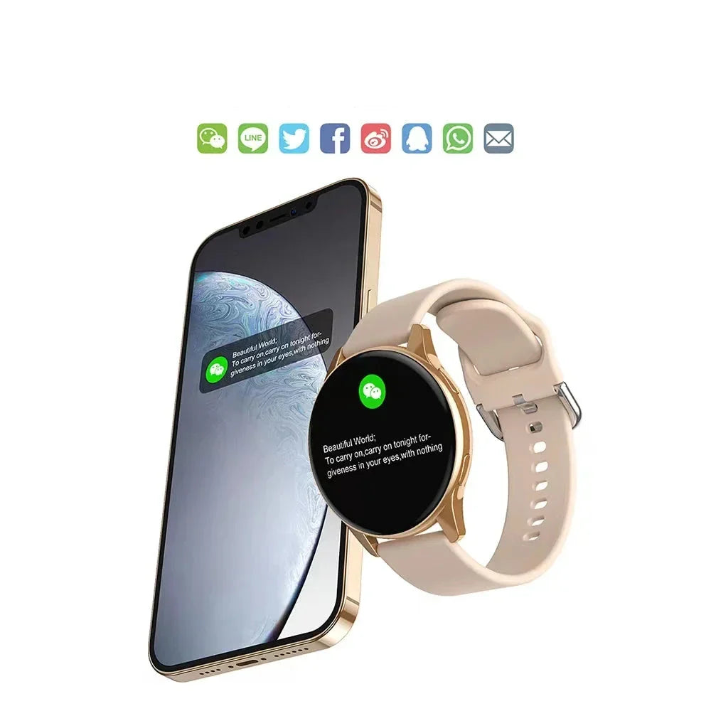 W&W Mode | Active 2 Damen Bluetooth Smartwatch Mit Herzfrequenz Und Blutdruckmonitor