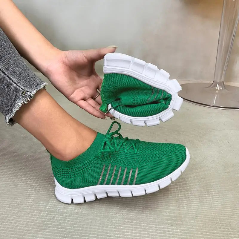 WW | Atmungsaktive Orthopädische Mesh Sneaker Für Damen