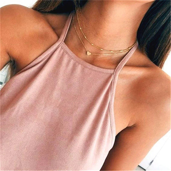 W&W Mode | Perlen Choker Herz Halskette Für Frauen