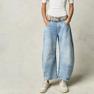 WW | Hohe Taille Vintage-Jeans für Damen