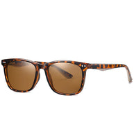 WW | Klassische Sonnenbrille mit transparentem Rahmen