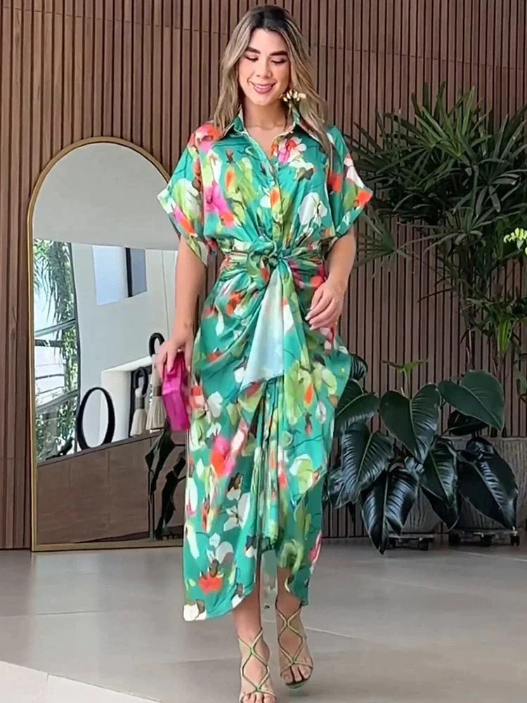 WW - Cocktailkleid Kleid mit Blumenmuster