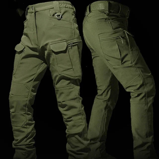 W&W Mode - Wasserdichter Thermoanzug mit Mehreren Taschen für Herren