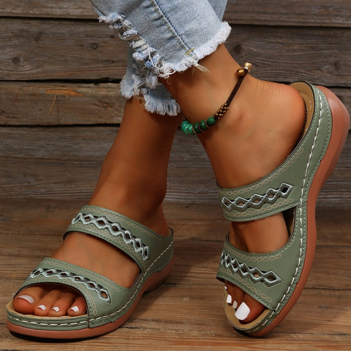 W&W Mode | Gepolsterte Orthopädische Sandalen