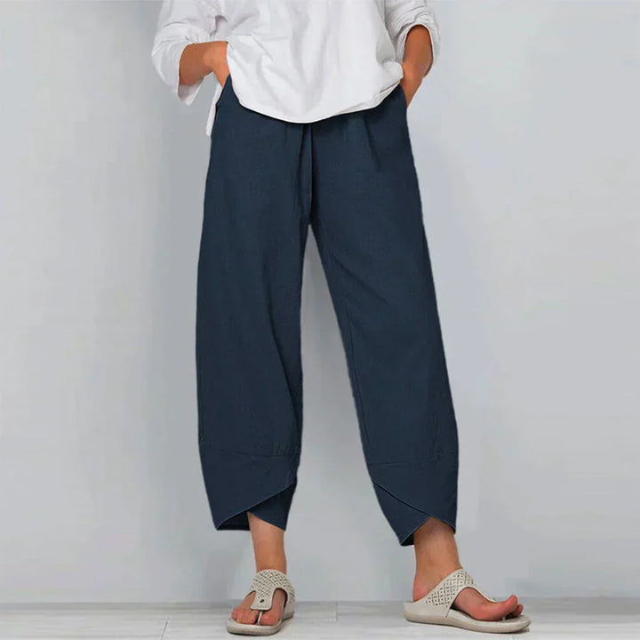 W&W Mode | Baumwoll-Leinen-Hosen für Damen