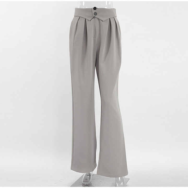 W&W Mode | Stilvolle High-Waist-Hose mit Falten