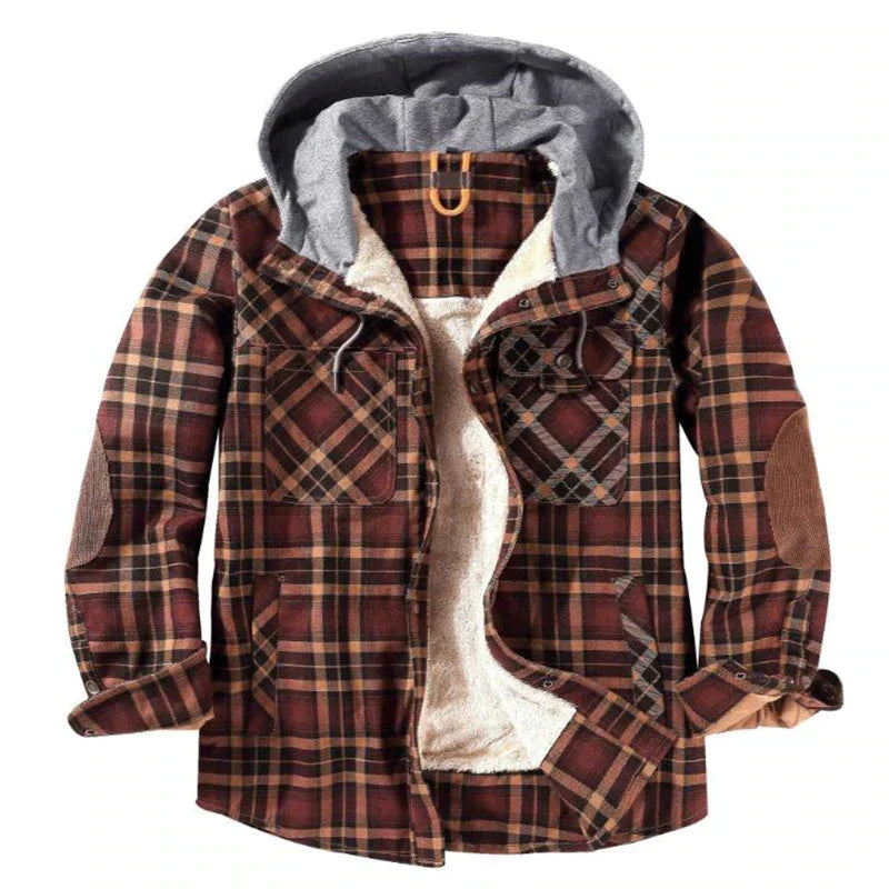 W&W Mode - Karierte Herrenjacke